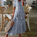Boho midi šaty Luna pro ležérní vzhled