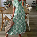 Boho midi šaty Luna pro ležérní vzhled — pohled 2