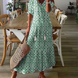 Boho midi šaty Luna pro ležérní vzhled — pohled 2