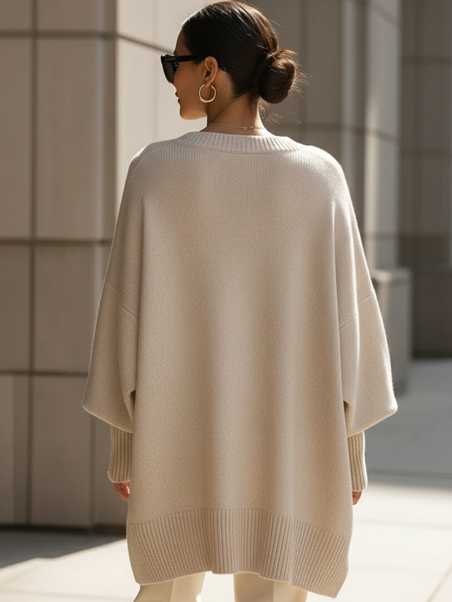 Oversize pletenina Rosa — pohled 7