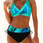 Veselé barevné bikiny Eva — pohled 4