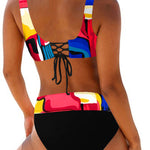 Veselé barevné bikiny Eva — pohled 5
