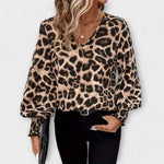 Stylová leopardí halenka Joana — pohled 4