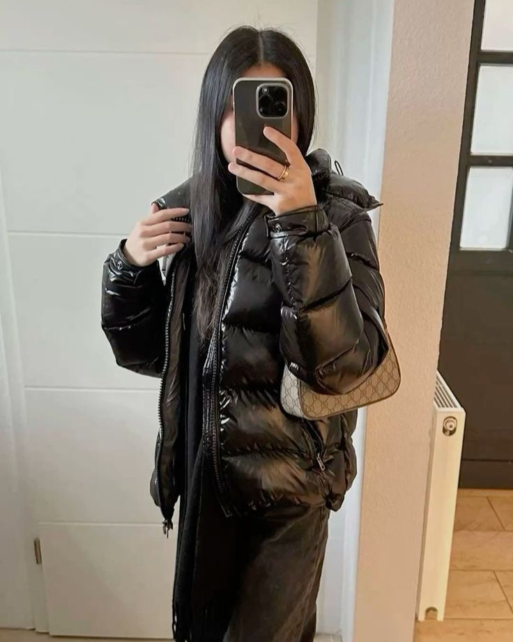 Vatovaný kabát Anadia unisex — pohled 7