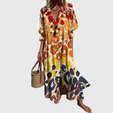 Elegantní boho maxi šaty Zariah — pohled 2