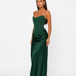 Korzetové dlouhé společenské šaty Po půlnoci — pohled 15