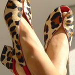 Sandály Bree s leopardím vzorem