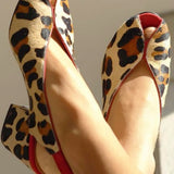 Sandály Bree s leopardím vzorem