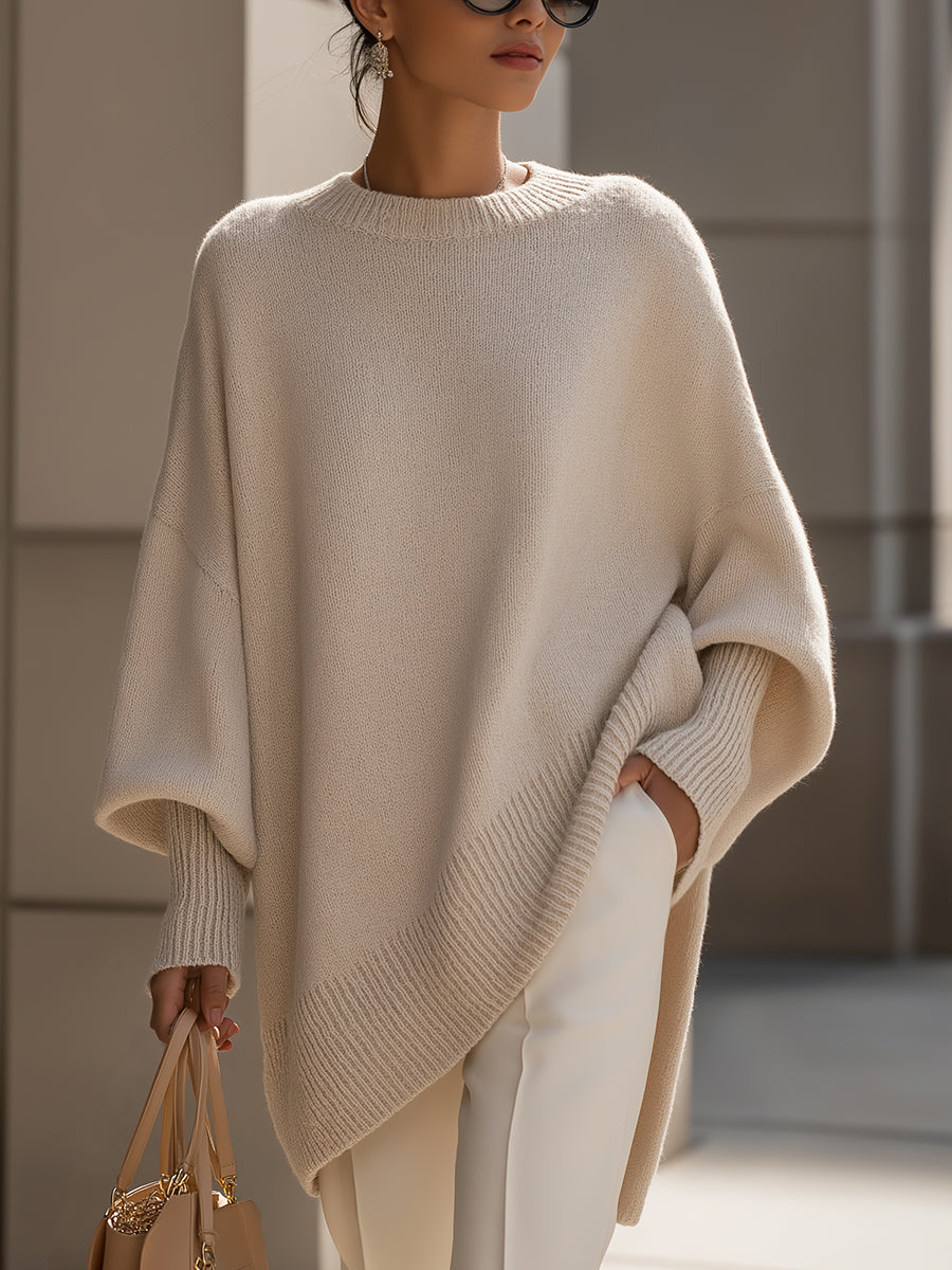 Oversize pletenina Rosa — pohled 3