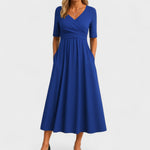 Elegantní midi šaty IDA — pohled 3
