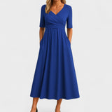 Elegantní midi šaty IDA — pohled 3