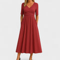 Elegantní midi šaty IDA — pohled 2