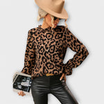 Halenka Queila s leopardím vzorem — pohled 3
