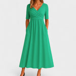 Elegantní midi šaty IDA — pohled 5