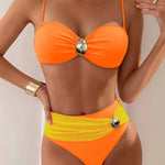 Sexy trendy dvoudílné bikiny Laluna® — pohled 2