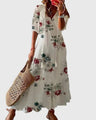 Boho vintage maxi šaty Amalia na léto — pohled 7