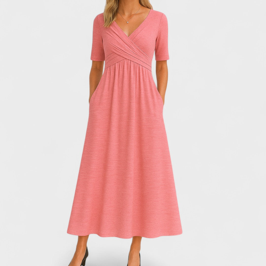 Elegantní midi šaty IDA — pohled 6