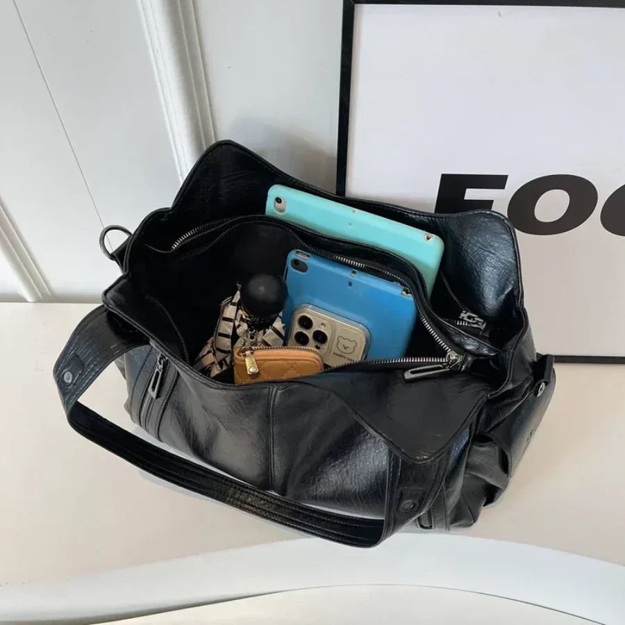 Kožená taška shopper Amira — pohled 14