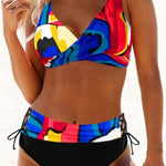 Veselé barevné bikiny Eva — pohled 9