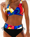 Veselé barevné bikiny Eva — pohled 9