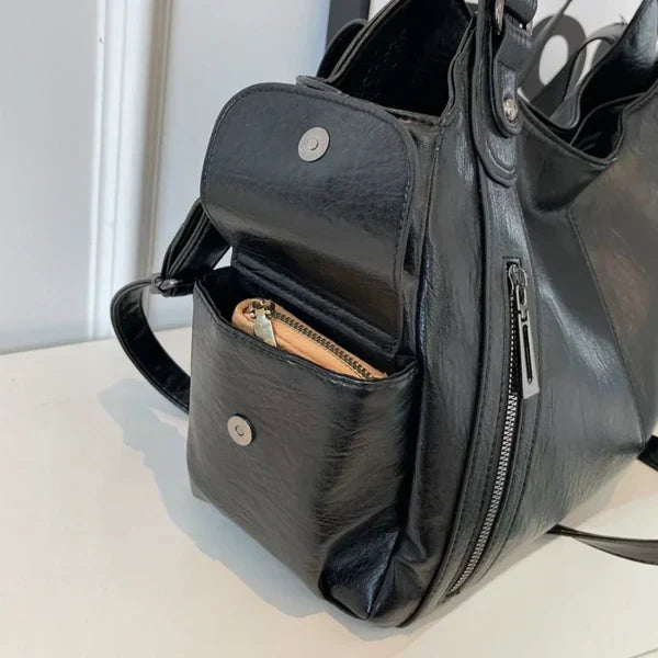 Kožená taška shopper Amira — pohled 12