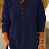Henley tunika Nives s knoflíky — pohled 4