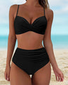 Elegantní bikiny Douglas s vysokým pasem — pohled 3