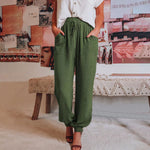 Elegantní jogger kalhoty Kaeli se stahovací šňůrkou — pohled 5