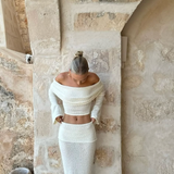 Elegantní komplet v maxi délce Amiyah — pohled 2