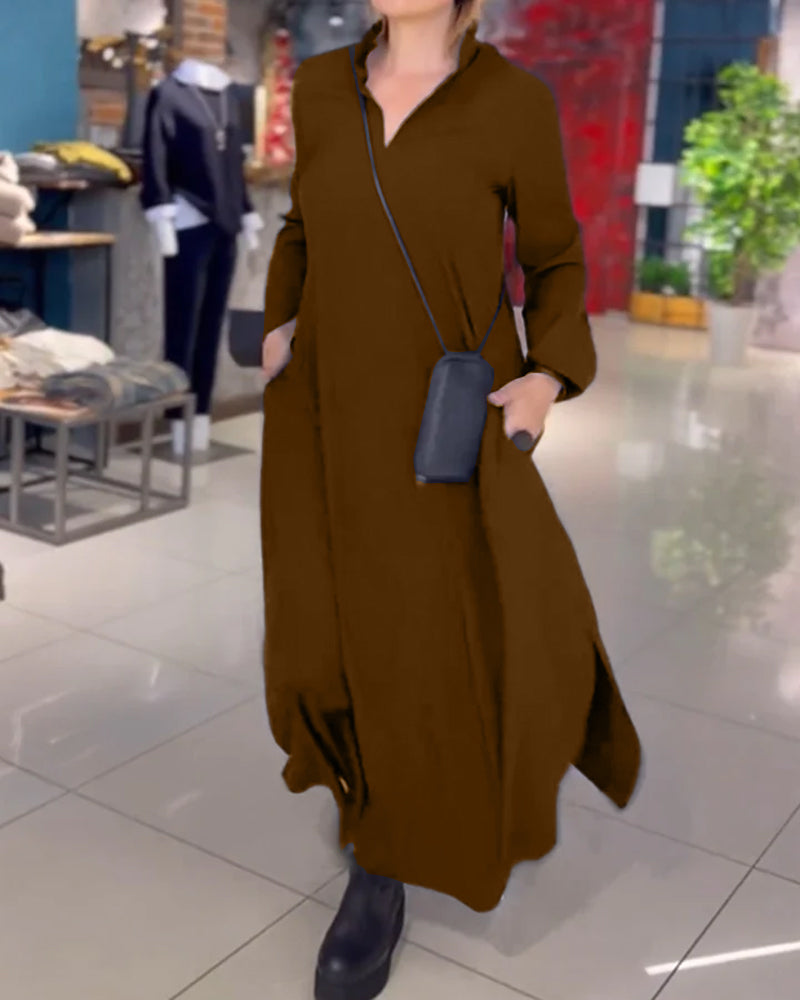 Rozšířené maxi šaty Sylvie — pohled 4