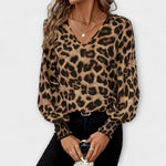 Stylová leopardí halenka Joana