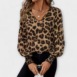 Stylová leopardí halenka Joana