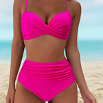 Elegantní bikiny Douglas s vysokým pasem — pohled 5