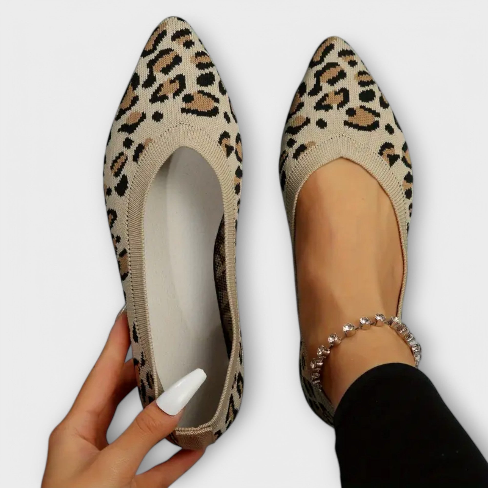 Balerínky Paula s krajkou a leopardím vzorem