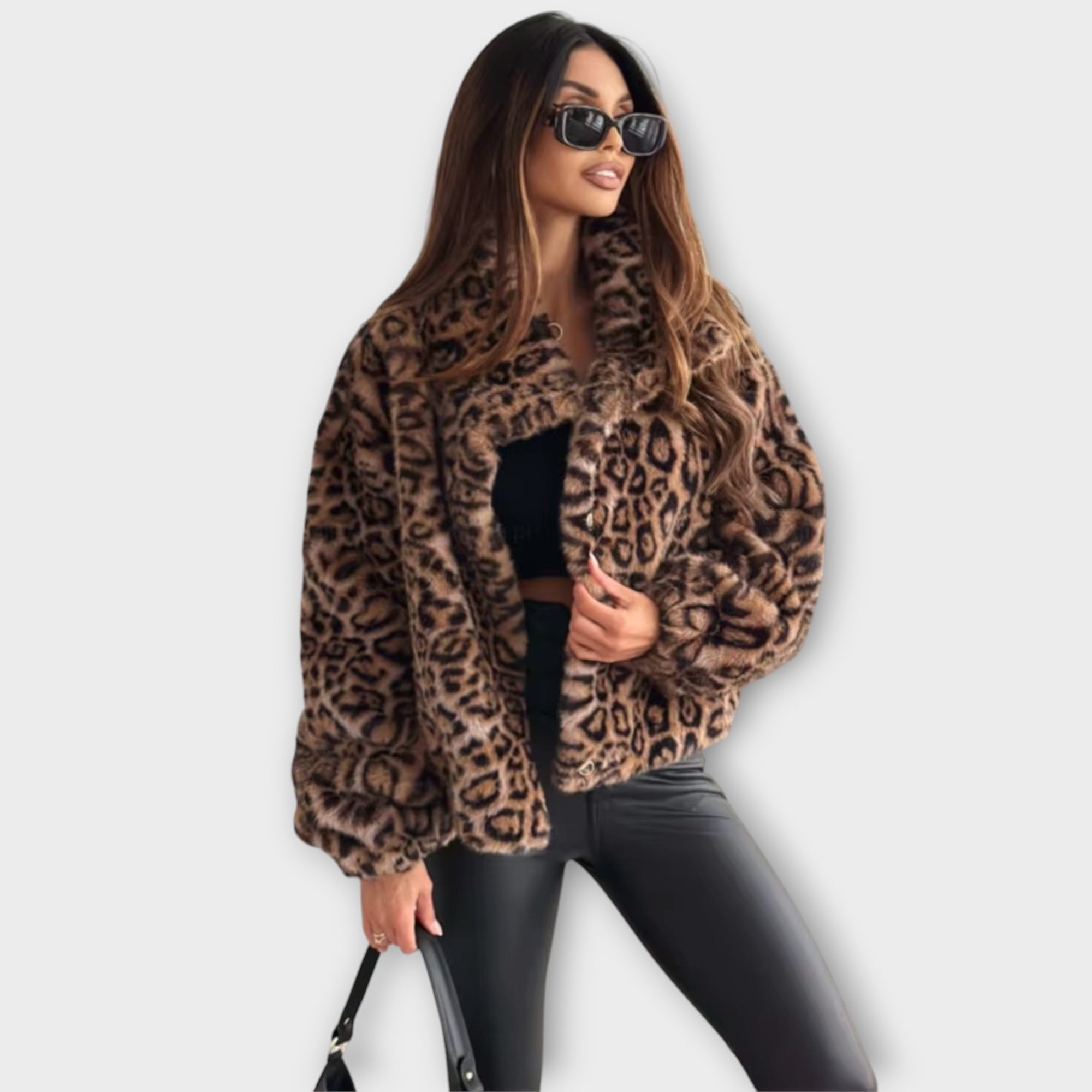 Kabát Piper s leopardím vzorem
