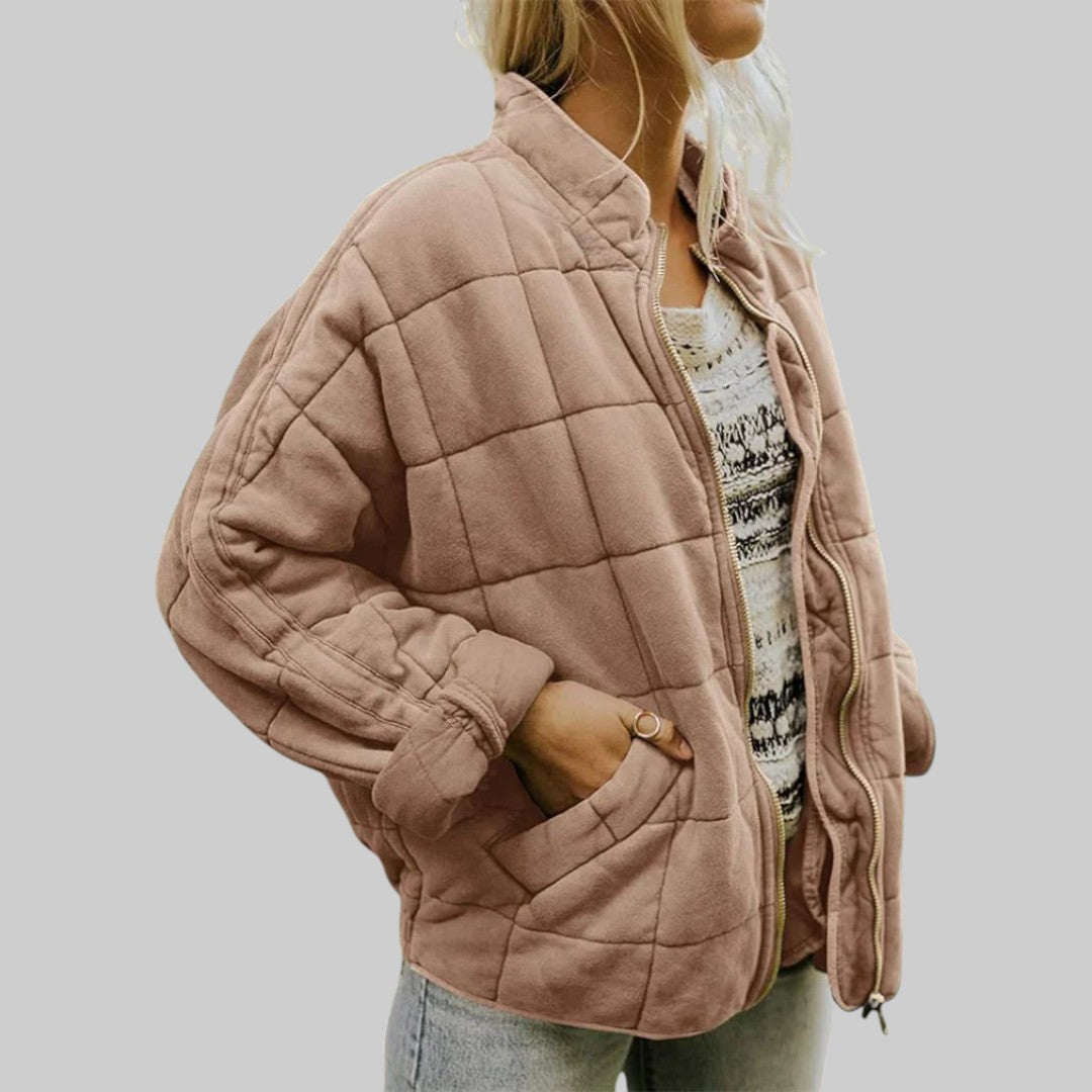 Elegantní oversize prošívaná bunda Josiane™