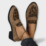 Elegantní dámské boty Carla s leopardím vzorem
