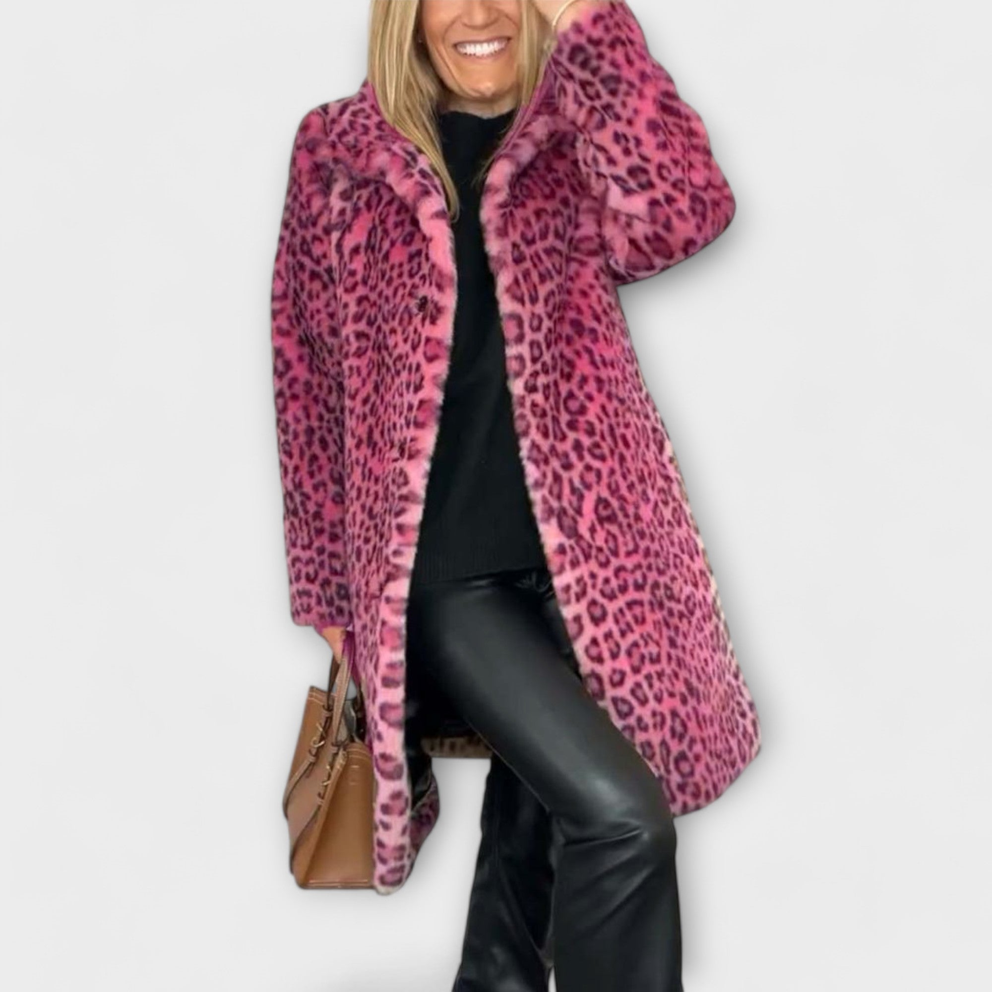 Kabát Ripeka s leopardím vzorem — pohled 5
