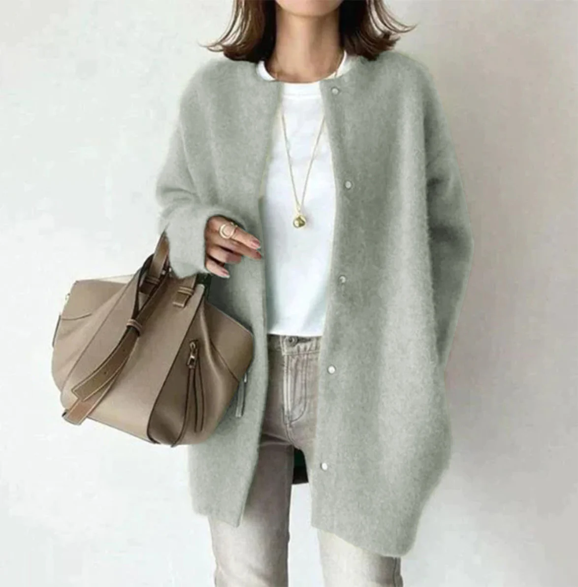 Elegantní kabát Everly — pohled 5