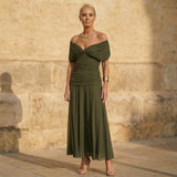 Elegantní zelené šaty Jade