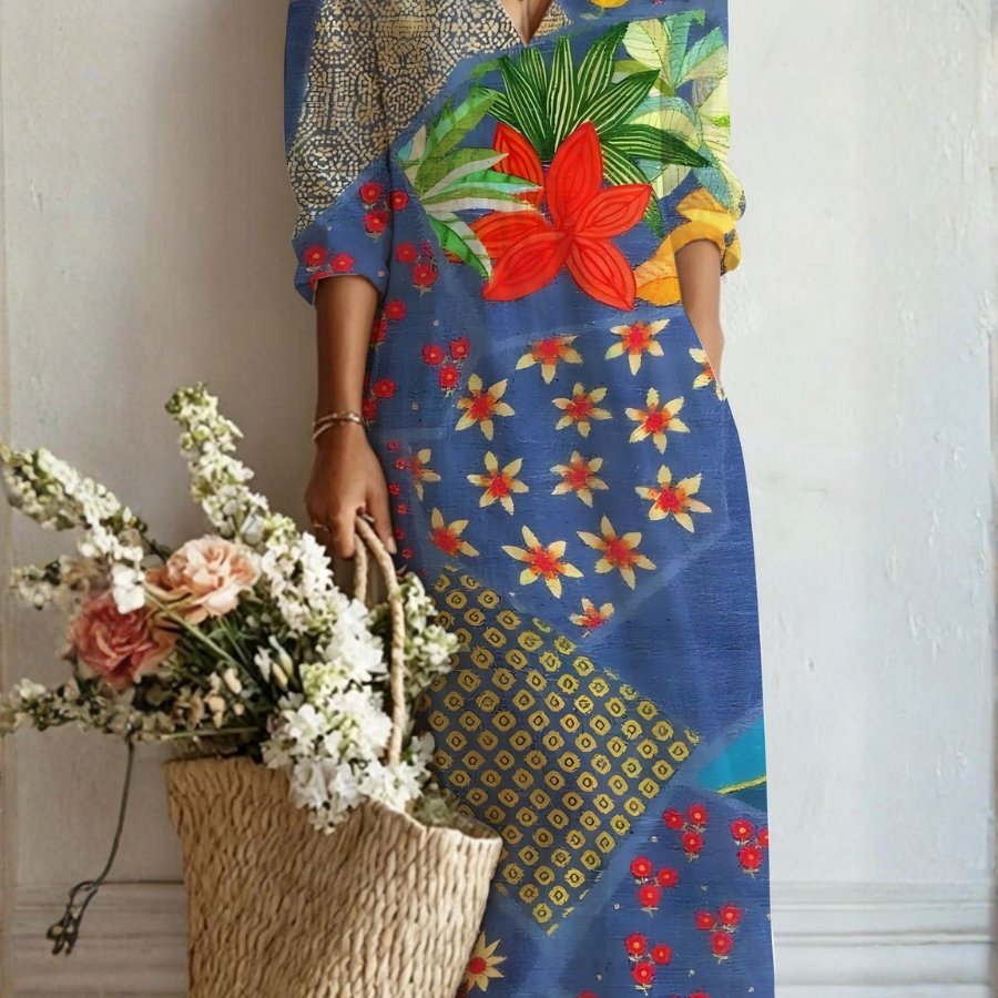 Boho maxi šaty María