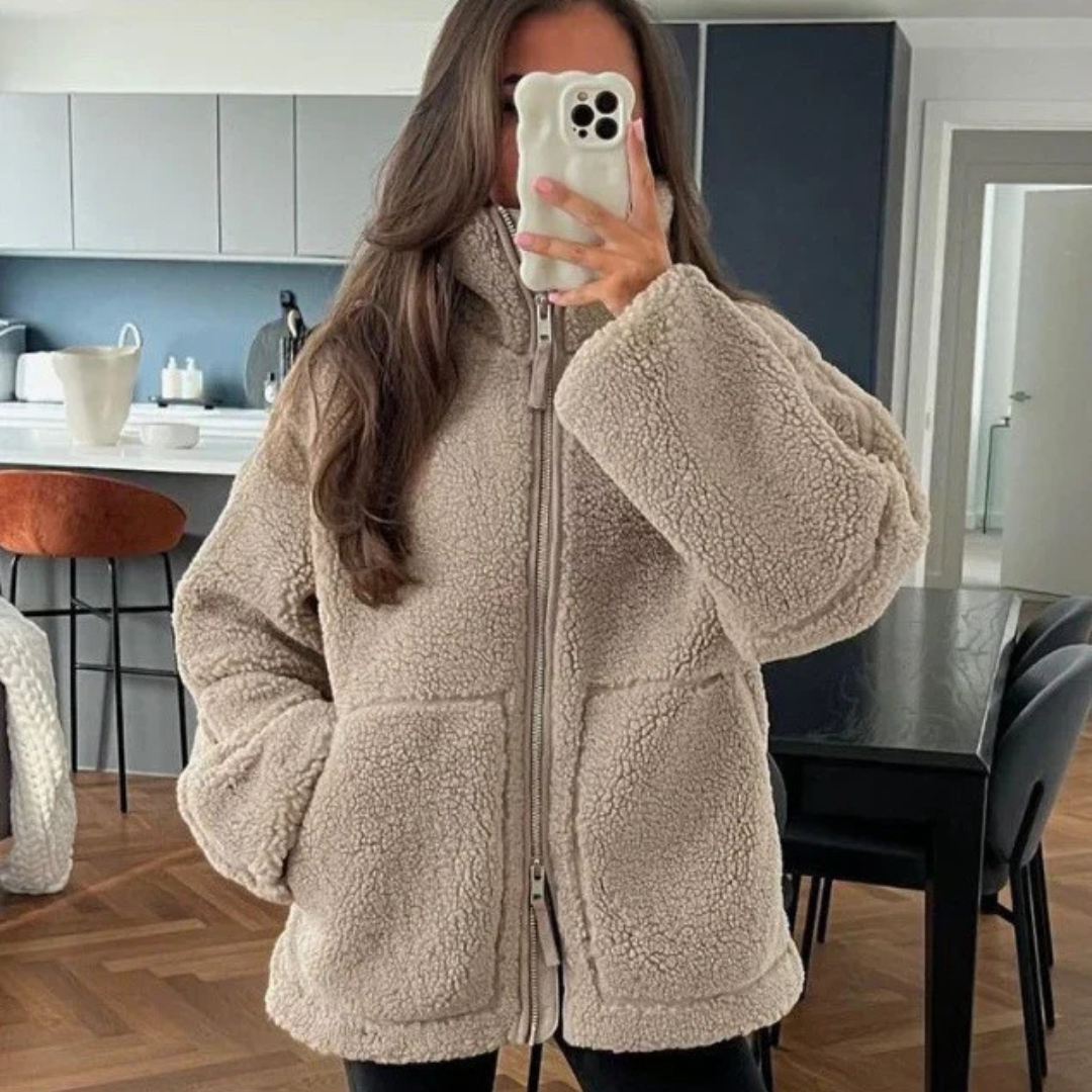 Měkká a hřejivá zimní bunda Anastasia — pohled 7