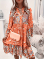 Boho šaty Eira s potiskem — pohled 3