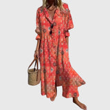 Elegantní boho maxi šaty Zariah — pohled 4