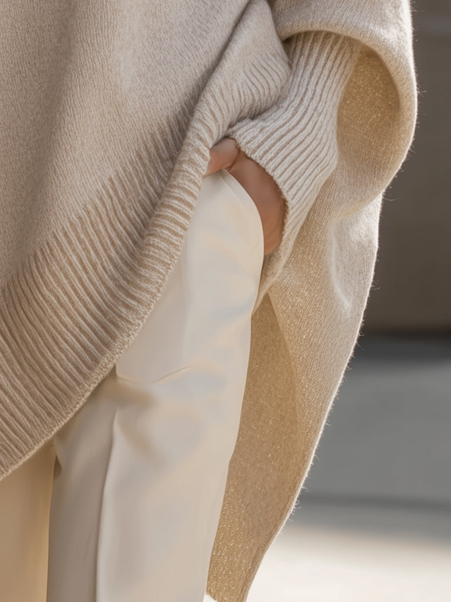 Oversize pletenina Rosa — pohled 10