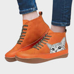 Kožené boty Kitty pro milovníky koček