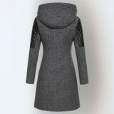 Luxusní hřejivý zimní kabát Valeria — pohled 7