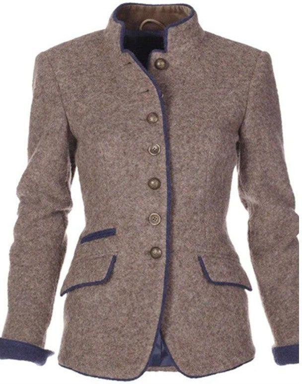 Elegantní kardigan Vaite s vysokým límcem — pohled 7