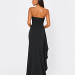 Tmavé maxi šaty After — pohled 9