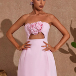 Květinové mini šaty Heidi — pohled 9